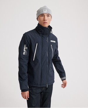 Superdry Polar SD-Wind Attacker Férfi Kabát Sötétkék | YMZFR0839